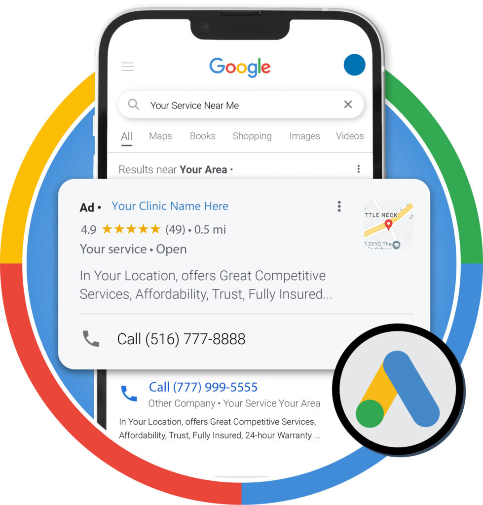 Google ads for hospital